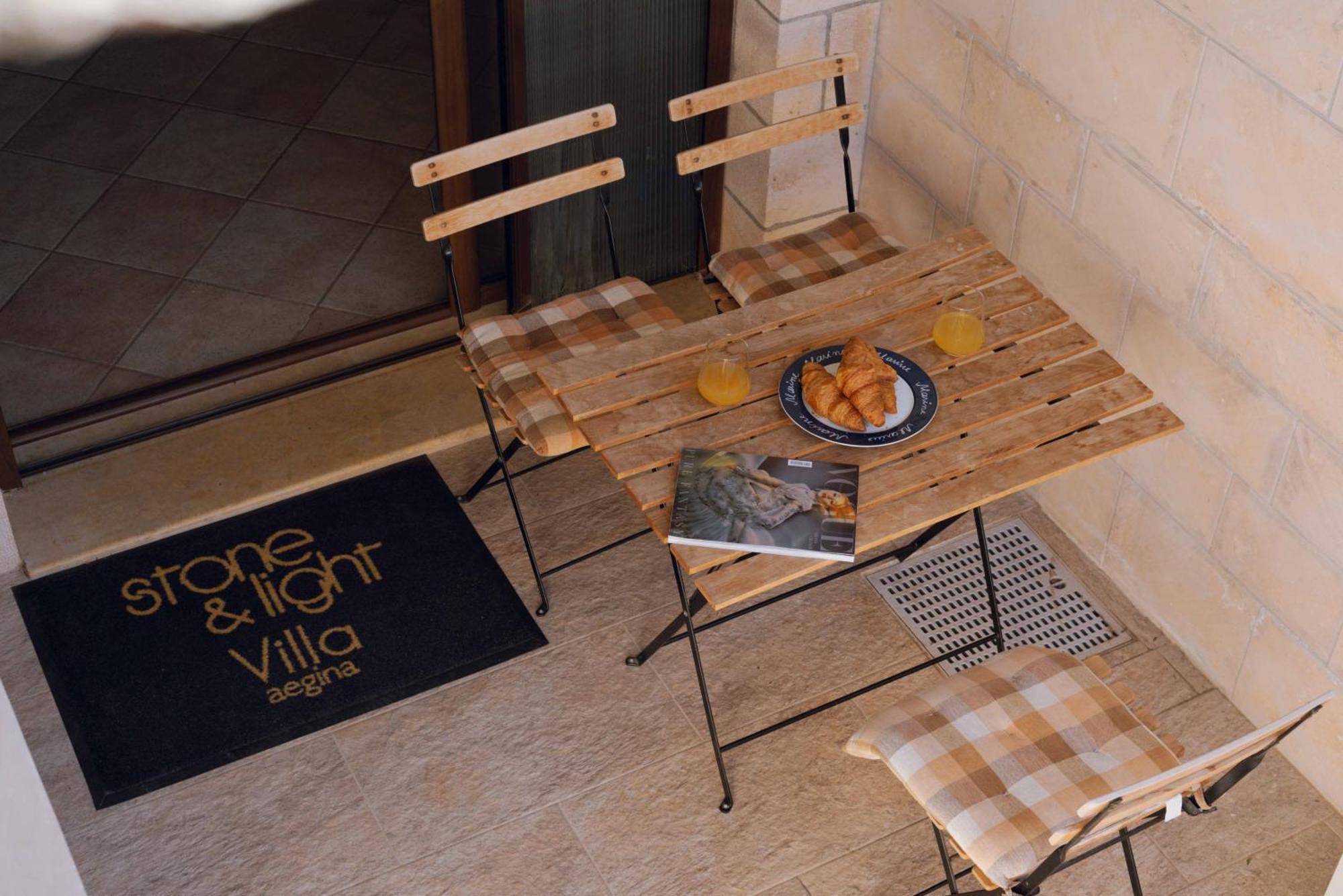 Seaside "Stone & Light Villa Ii" Close To Aegina City Khloi Bagian luar foto
