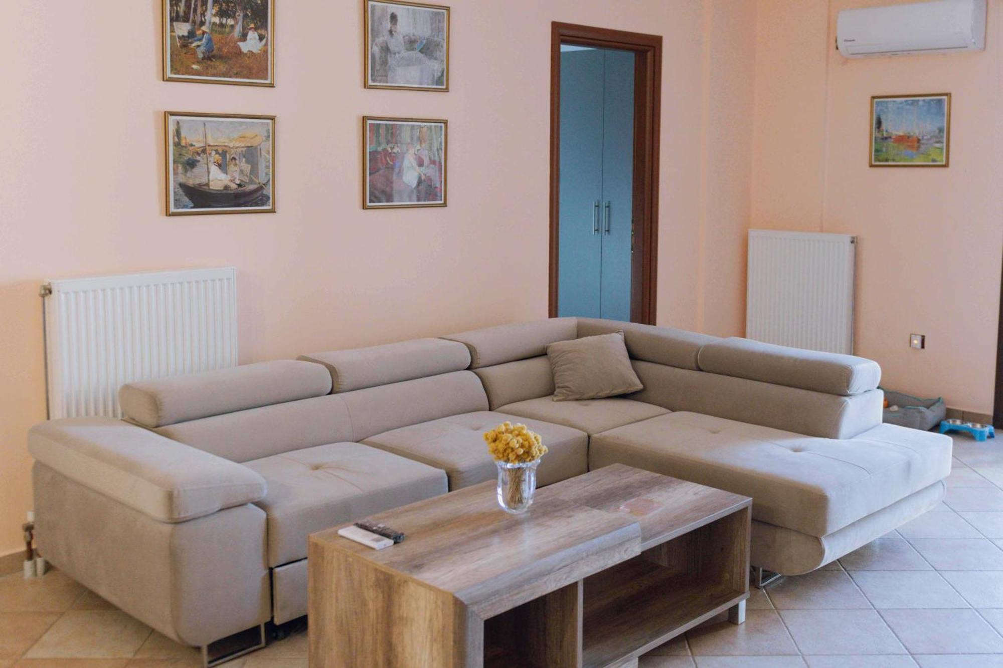 Seaside "Stone & Light Villa Ii" Close To Aegina City Khloi Bagian luar foto